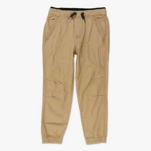 Plugg
Boys Solid Stretch Joggers - Khaki